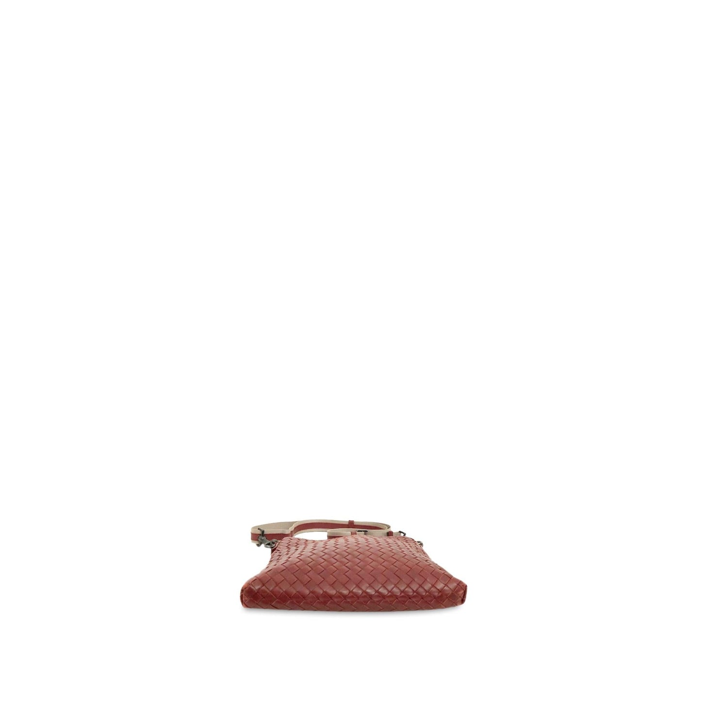 Luxury Bottega Veneta Intrecciato Nappa Flat Messenger Bag (SHG-EKQcMx)