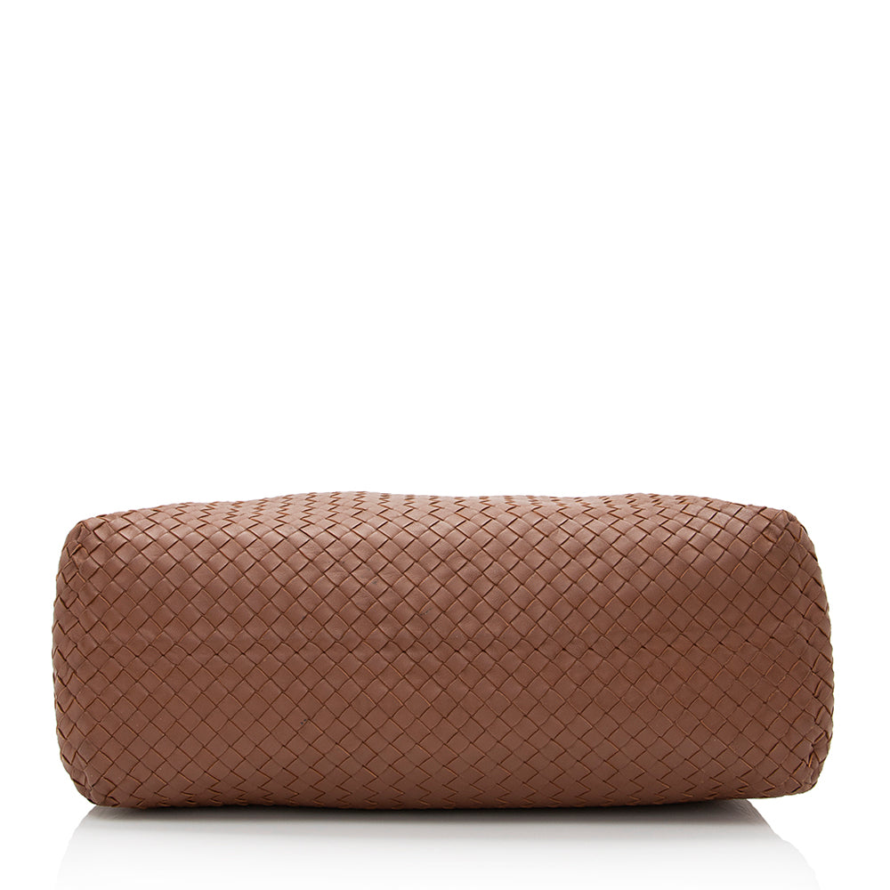 Luxury Bottega Veneta Intrecciato Nappa Leather Medium Tote (SHF-22020)