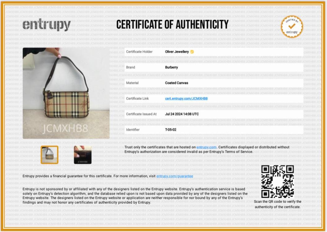 Burberry Nova Check Pochette Bag