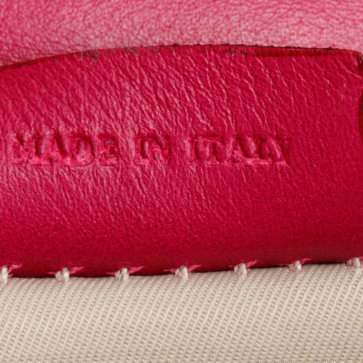 Burberry Pink Floral Print Canvas Python Trim Wristlet Clutch