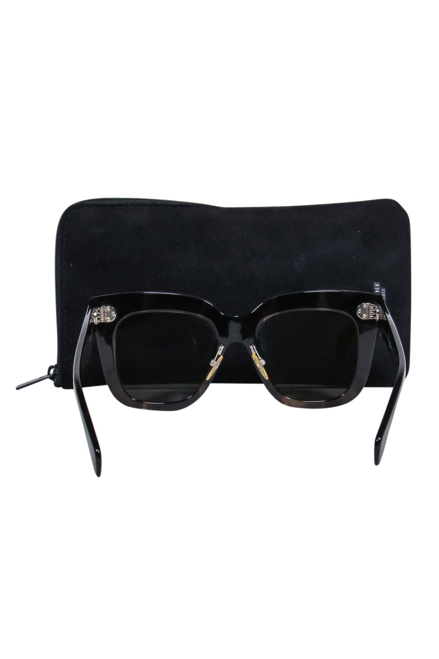 Luxury CELINE - Brown Tortoise Large Square Sunglasses