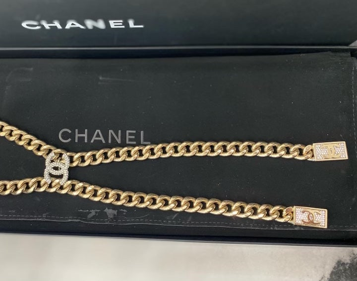 CHANEL CC ADJUSTABLE NECKLACE