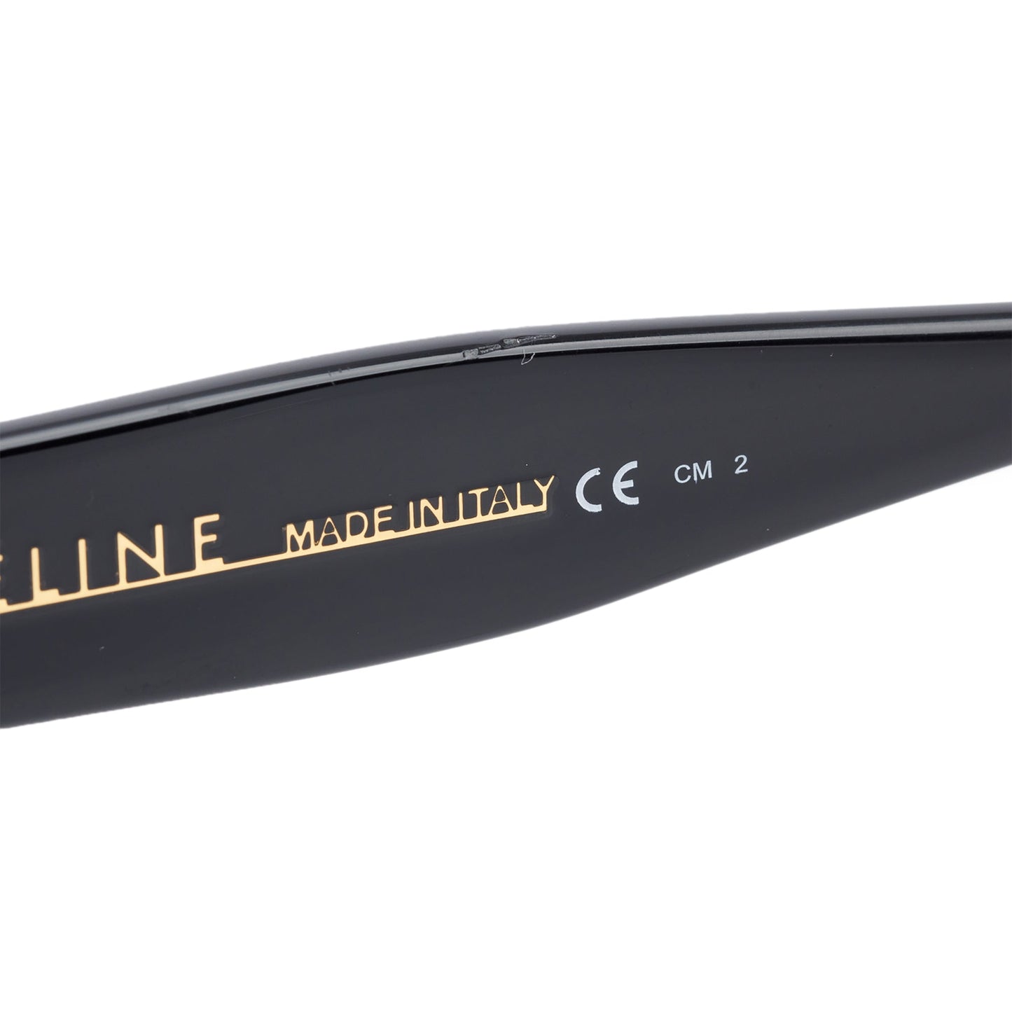 Celine CL41805/S Black Acetate Oversized Sunglasses