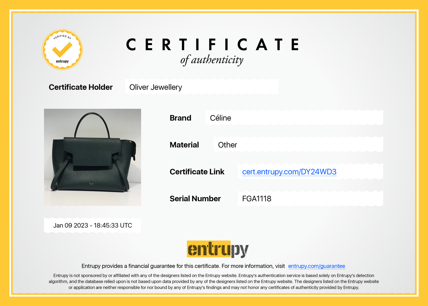 Celine Micro Belt Bag