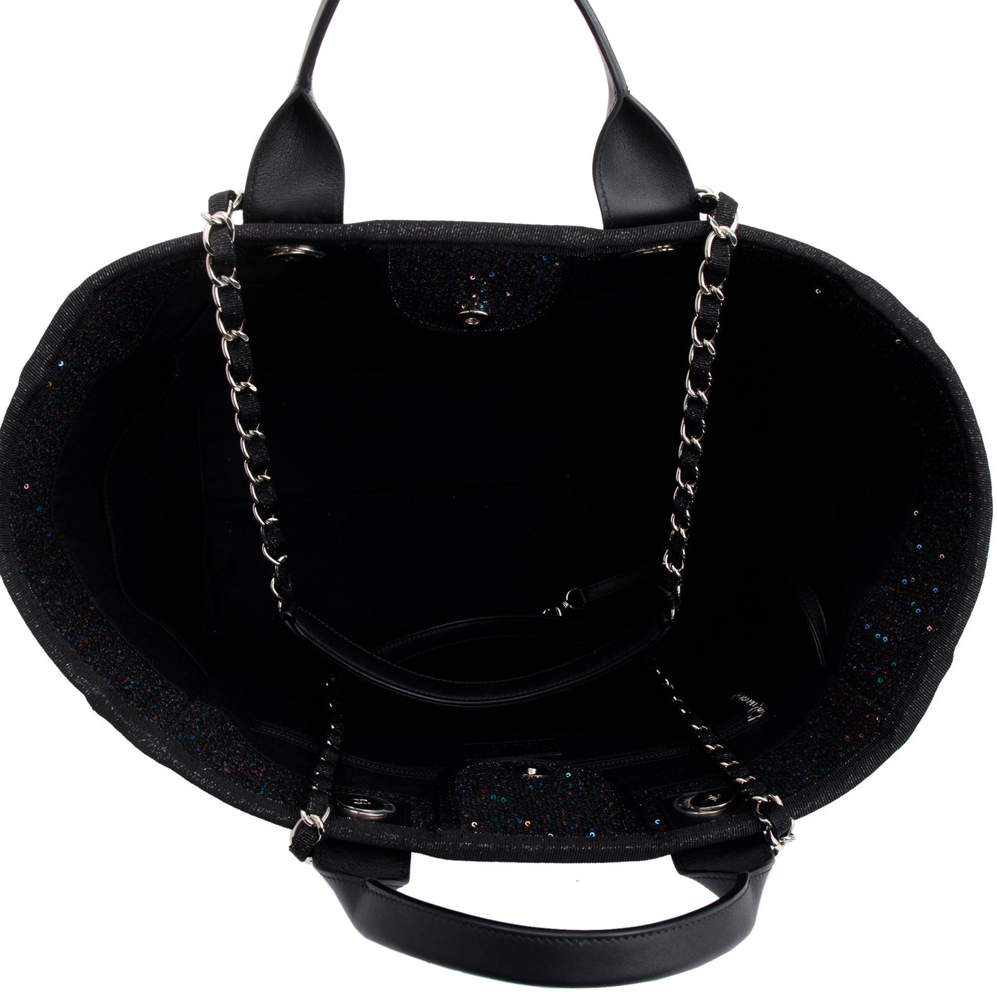 Chanel 2020 Medium Sequin Deauville Tote