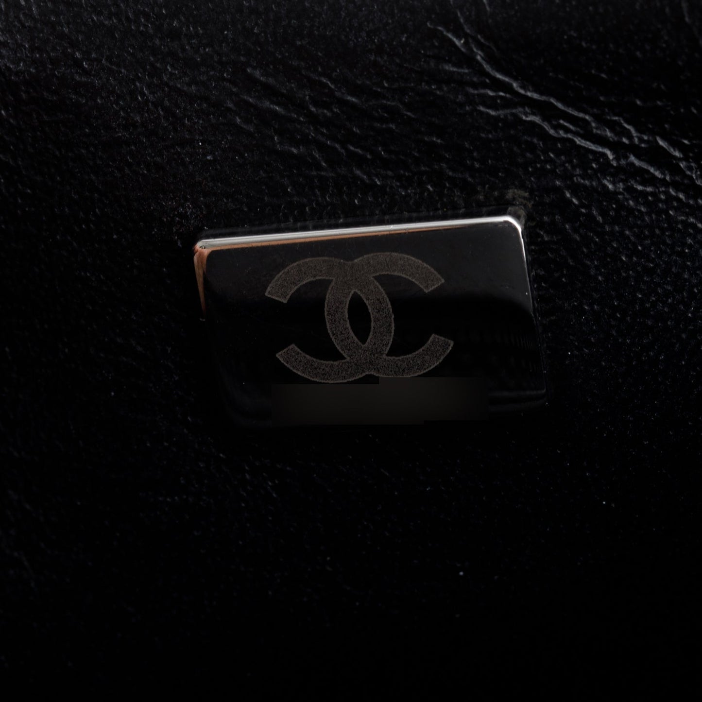 Chanel 2021 So Black Quilted Lambskin Leather Classic Square Mini Flap Bag
