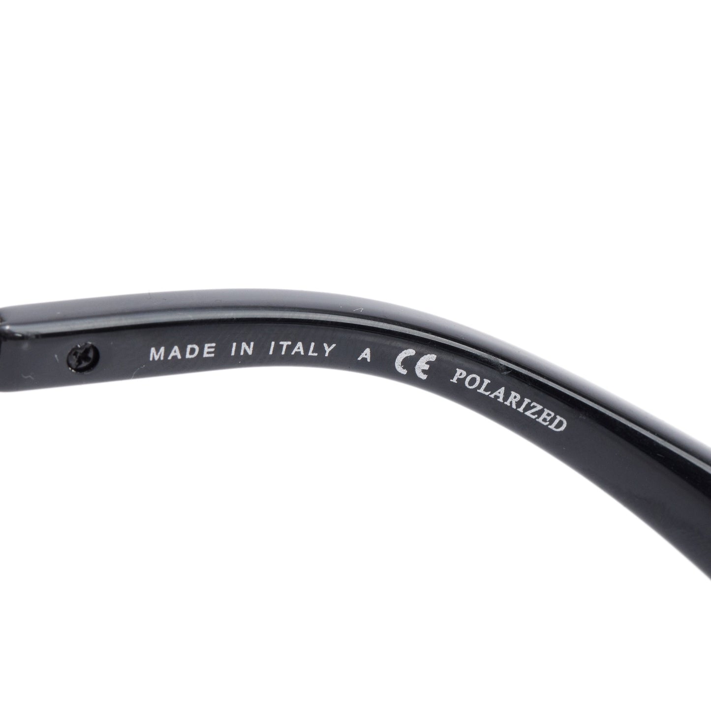 Chanel 6047-Q Black Acetate Stingray Leather CC Logo Polarized Sunglasses