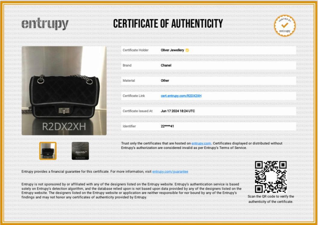 Chanel Black Quilted Suede 2.55 Reissue Mini Square Double Flap Bag