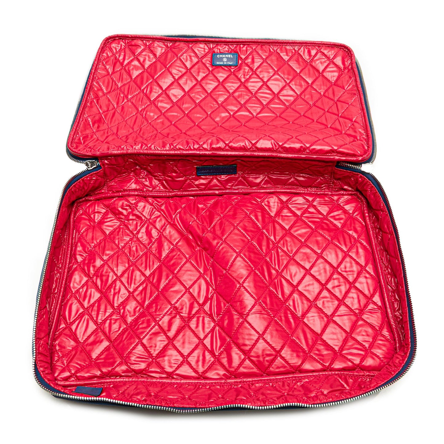 Chanel CC Quilted Nylon Laptop Case