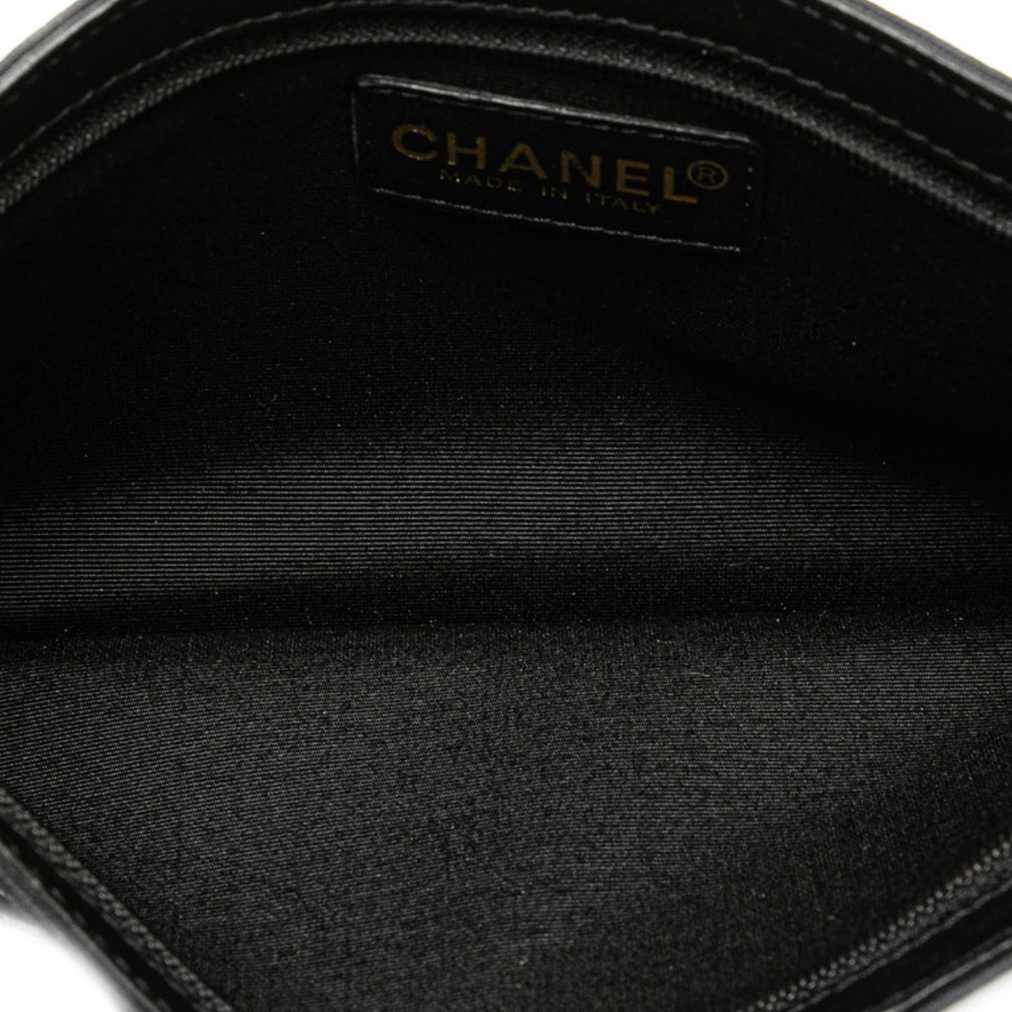 Chanel Canvas Symbols Chain Pochette