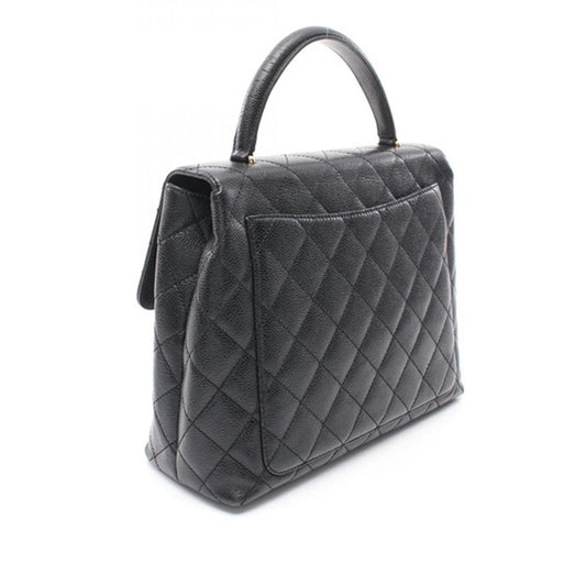 Chanel Caviar Kelly Top Handle Bag (SHG-TzXj4g)