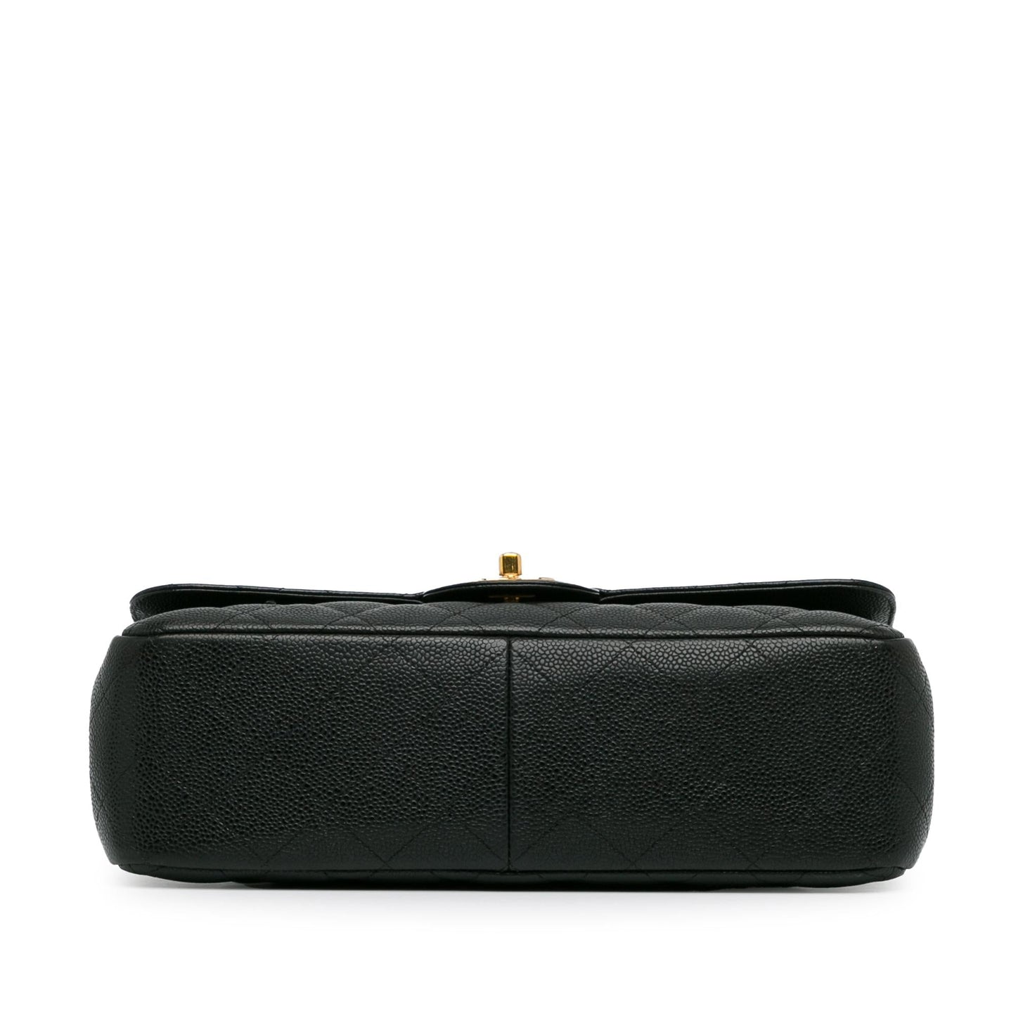 Chanel Jumbo Classic Caviar Double Flap (SHG-sybvnq)