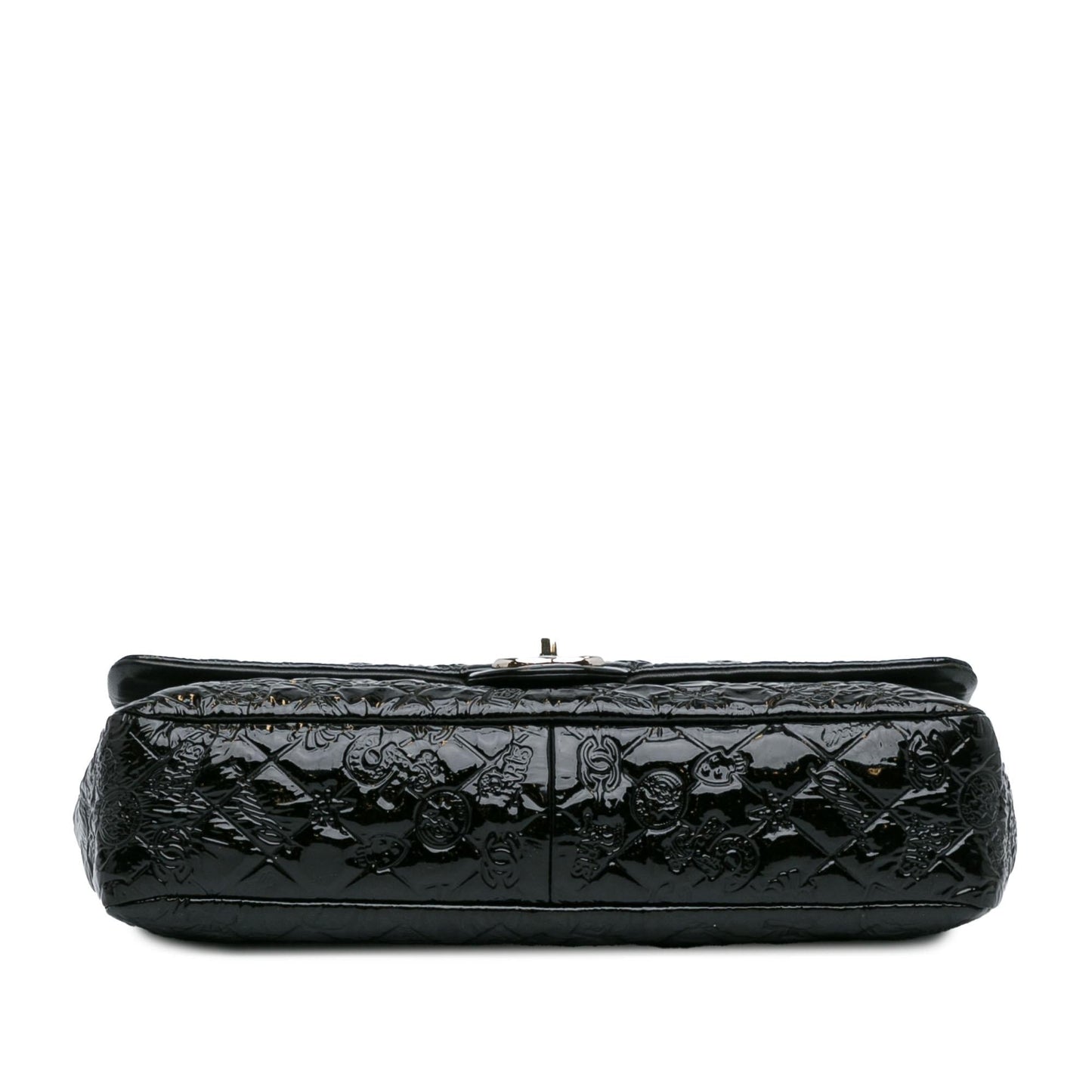 Chanel Jumbo Patent Lucky Symbols Flap (SHG-IatIl6)
