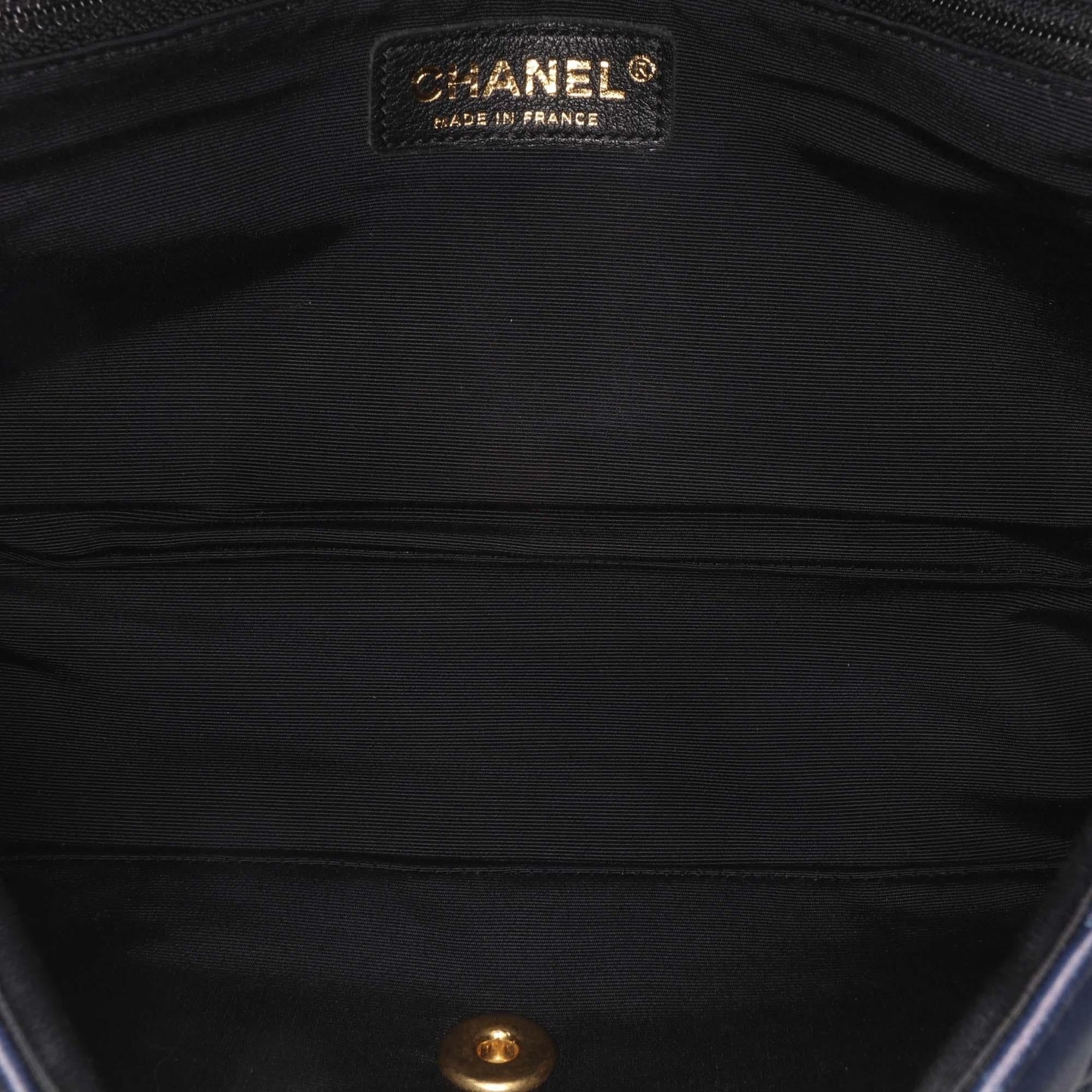 Chanel Medium Bicolor Quilted Lambskin Elegant CC Flap