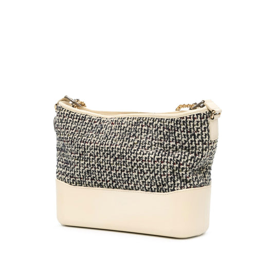 Chanel Medium Tweed and Lambskin Gabrielle Crossbody (SHG-82DA66)