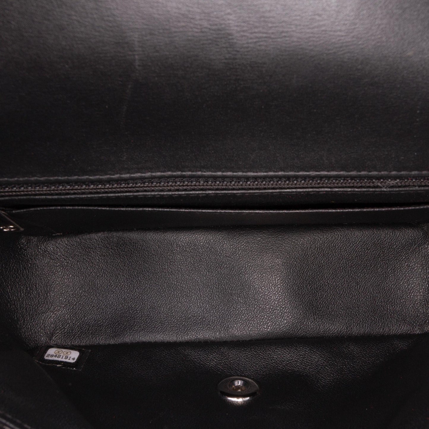 Chanel Mini Rectangular Classic Bicolor Patent Single Flap