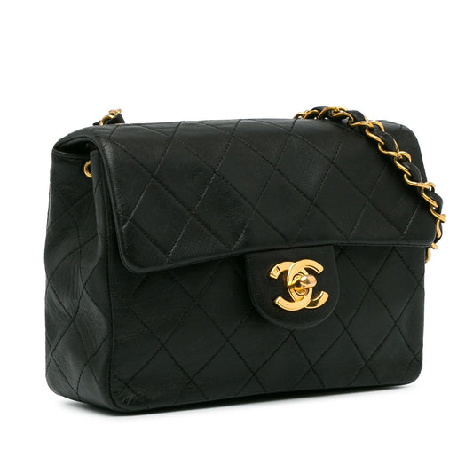 Chanel Mini Square Classic Lambskin Single Flap