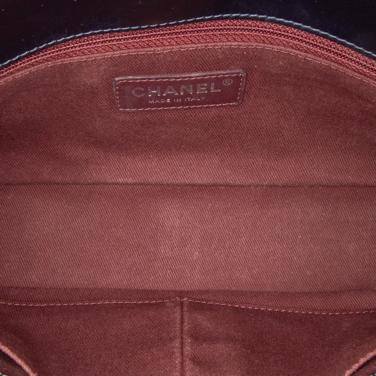 Chanel Quilted Glazed Calfskin Coco Pleats Flap