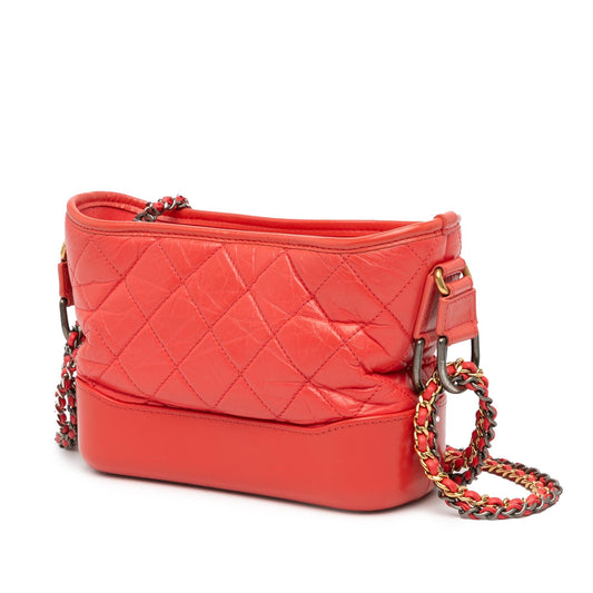 Chanel Small Aged Calfskin Gabrielle Crossbody (SHG-2DHNl4)