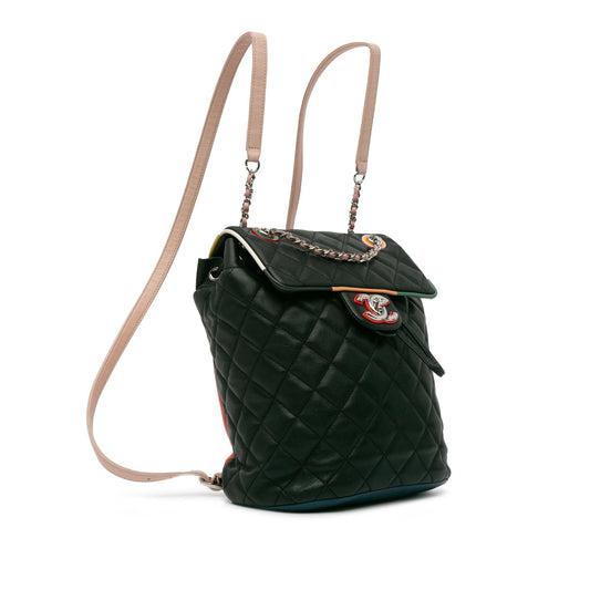 Chanel Small Lambskin Cuba Color Urban Spirit Backpack (SHG-a8CuVs)
