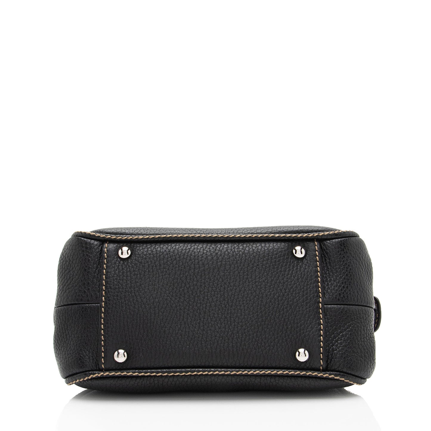 Chanel Vintage Embossed Leather LAX Tassel Small Satchel (SHF-Y2nyR2)