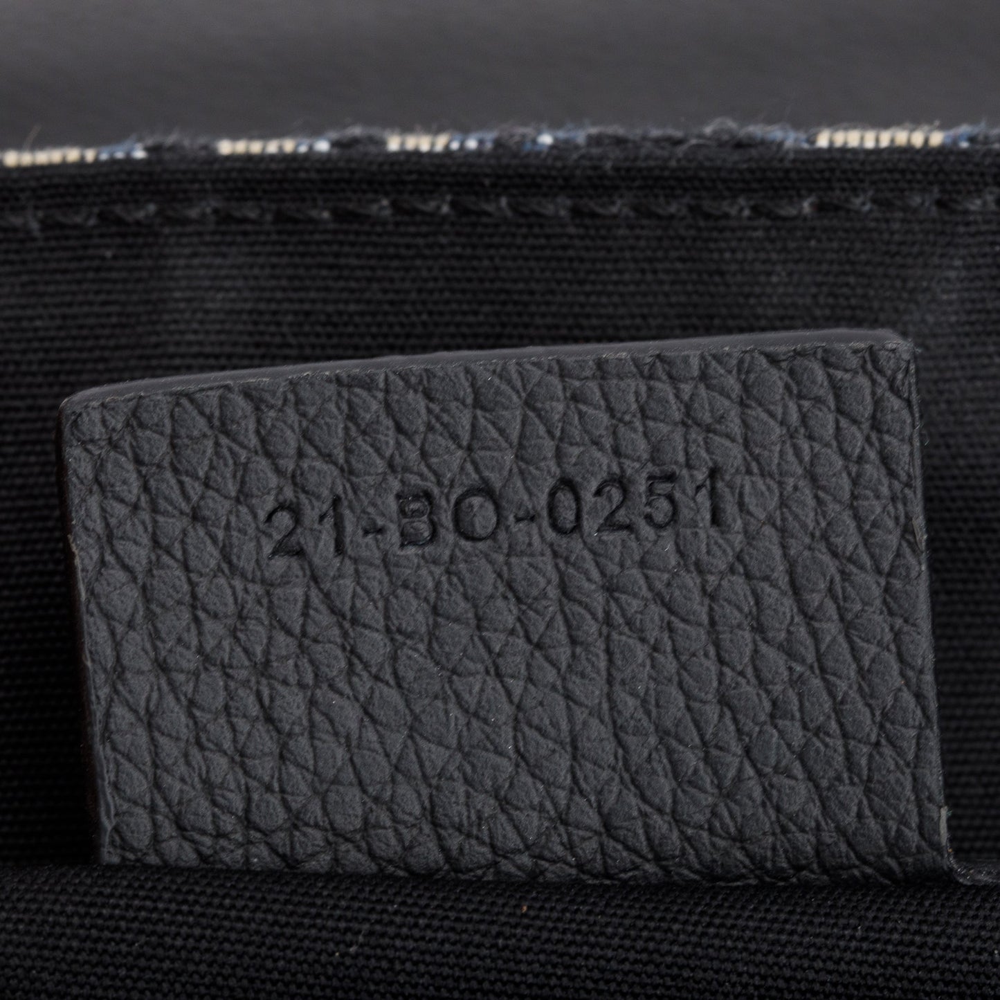 Christian Dior 2021 Black Oblique Mini Saddle Messenger Bag