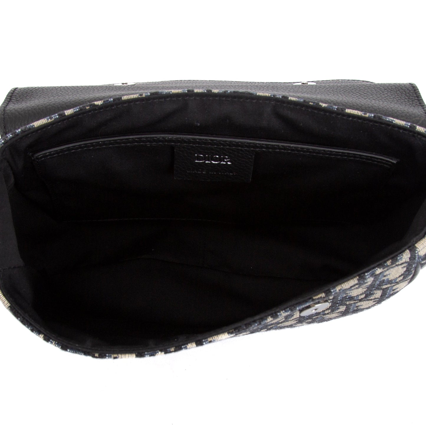 Christian Dior 2021 Oblique Mini Saddle Messenger Bag