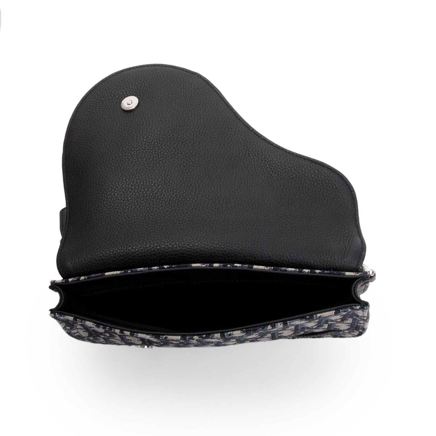 Christian Dior Essentials Oblique Jacquard Saddle Pouch