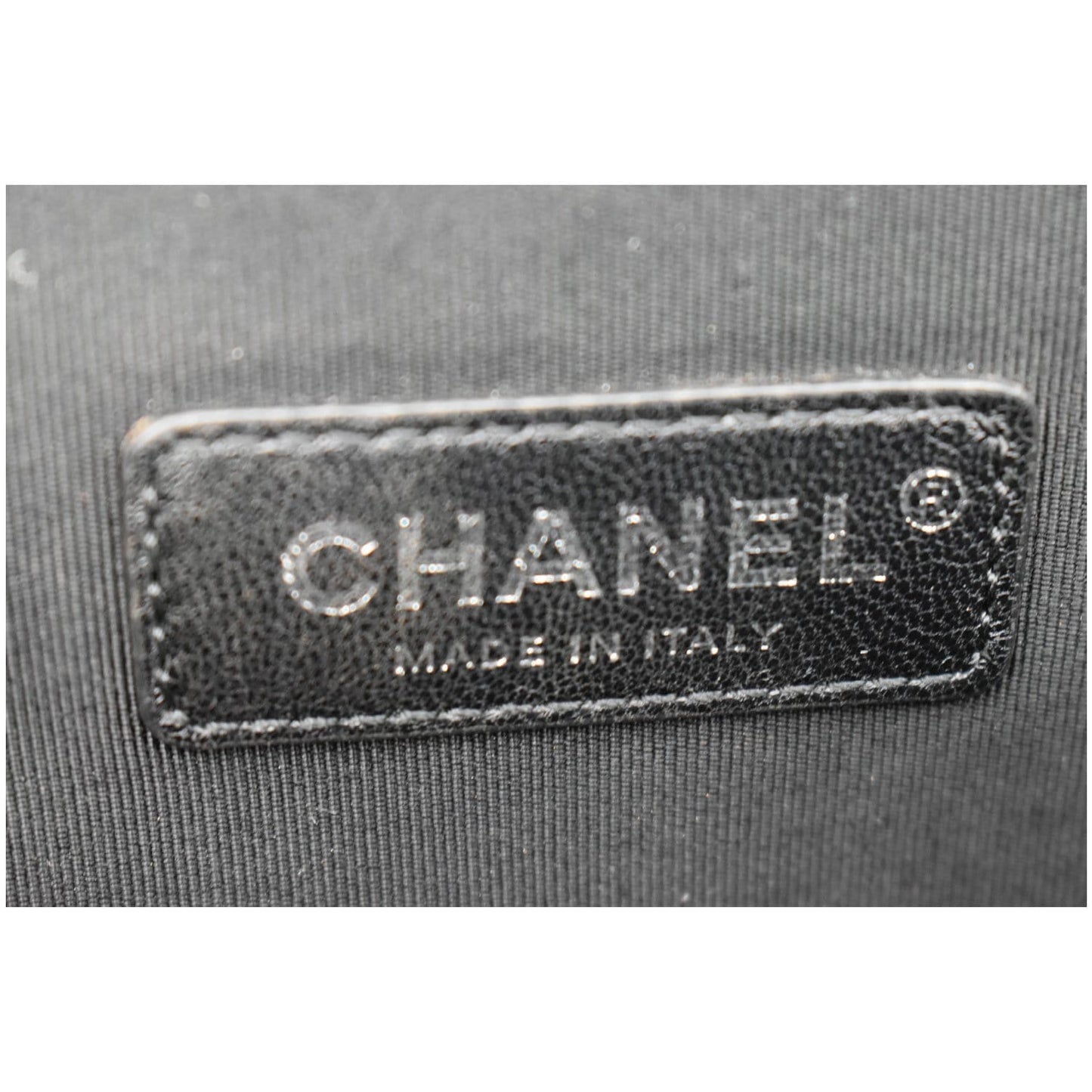 CHANEL Large Boy Flap Calfskin Quilted Leather Shoulder Bag Black