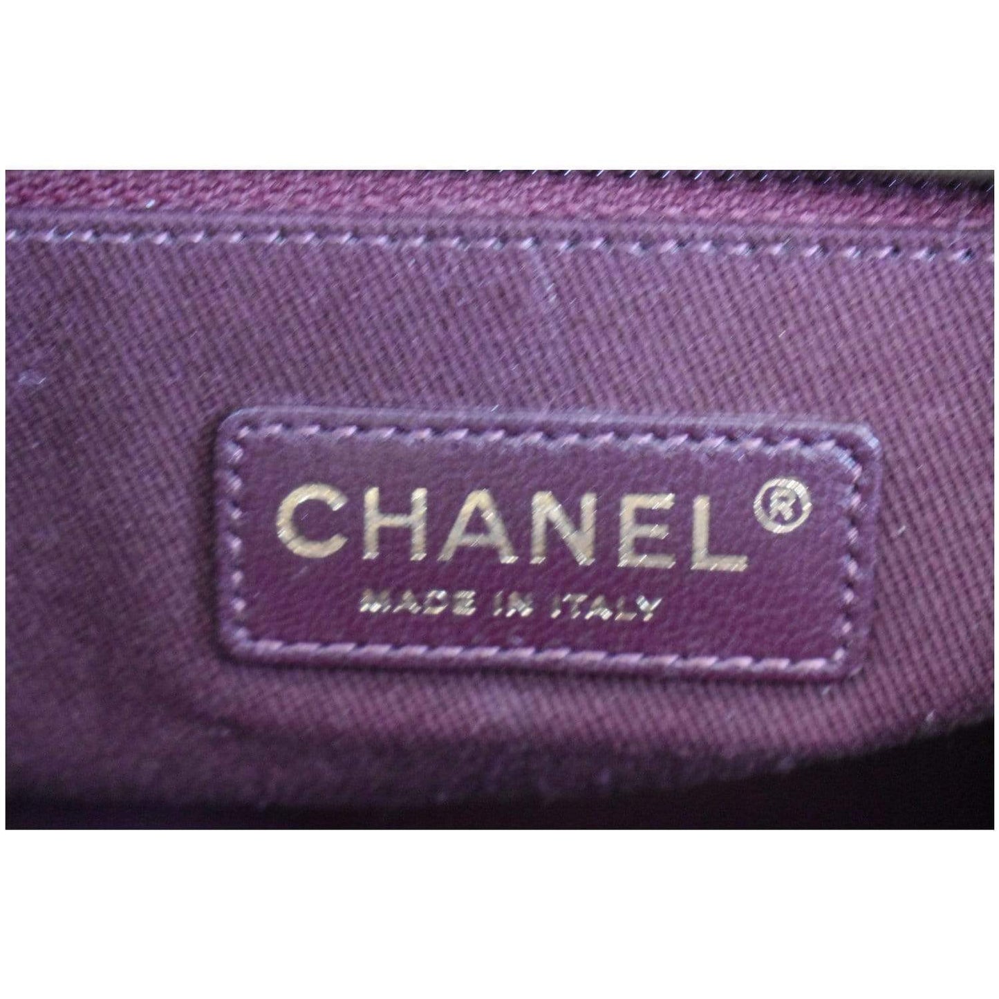 CHANEL Quilted Leather Perfect Edge Shopper Tote Brown