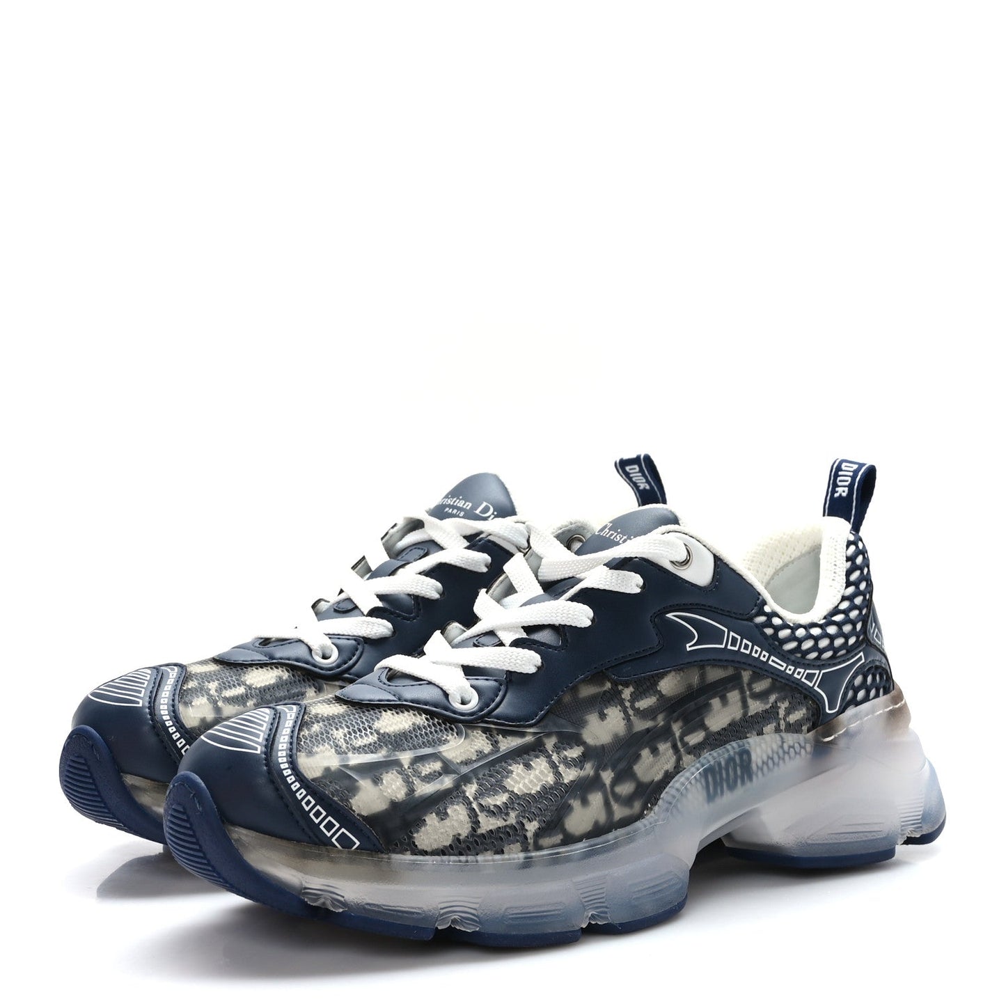 DIOR TECHNICAL FABRIC MESH OBLIQUE DIOR VIBE SNEAKERS