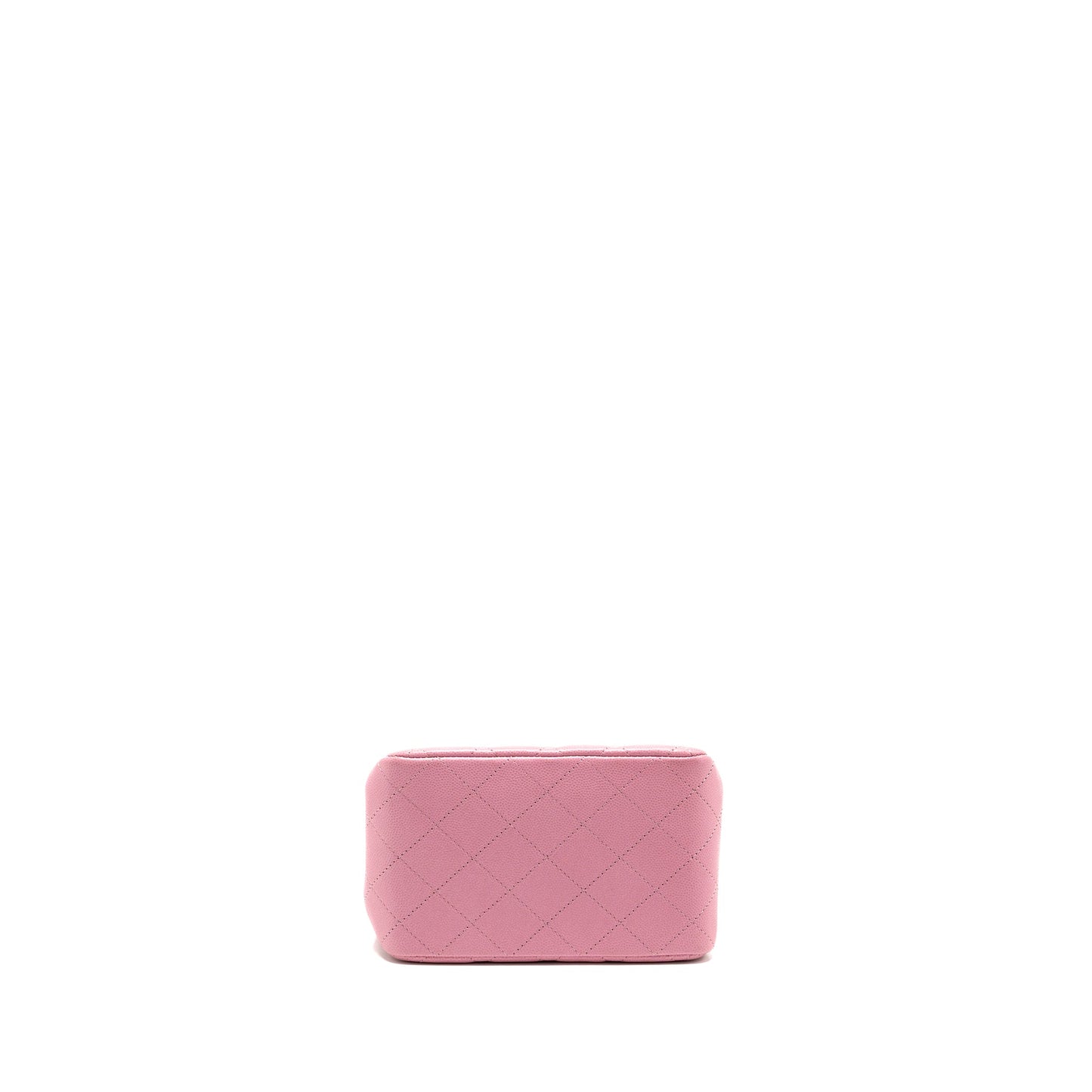 Chanel Mini Bucket hobo bag caviar pink LGHW (microchip)