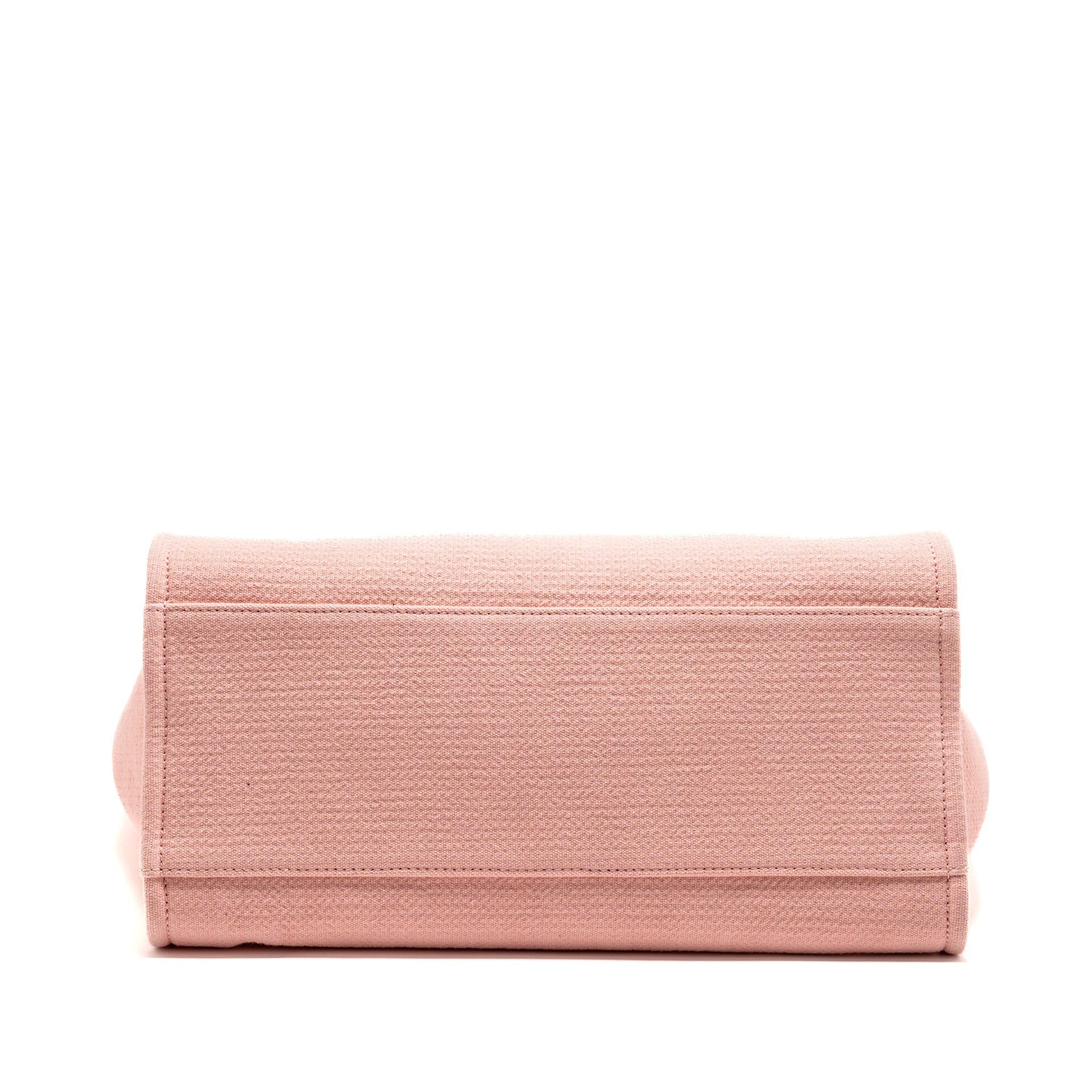 Chanel Deauville Tote Bag Canvas/Leather Pink/White SHW (Microchip)