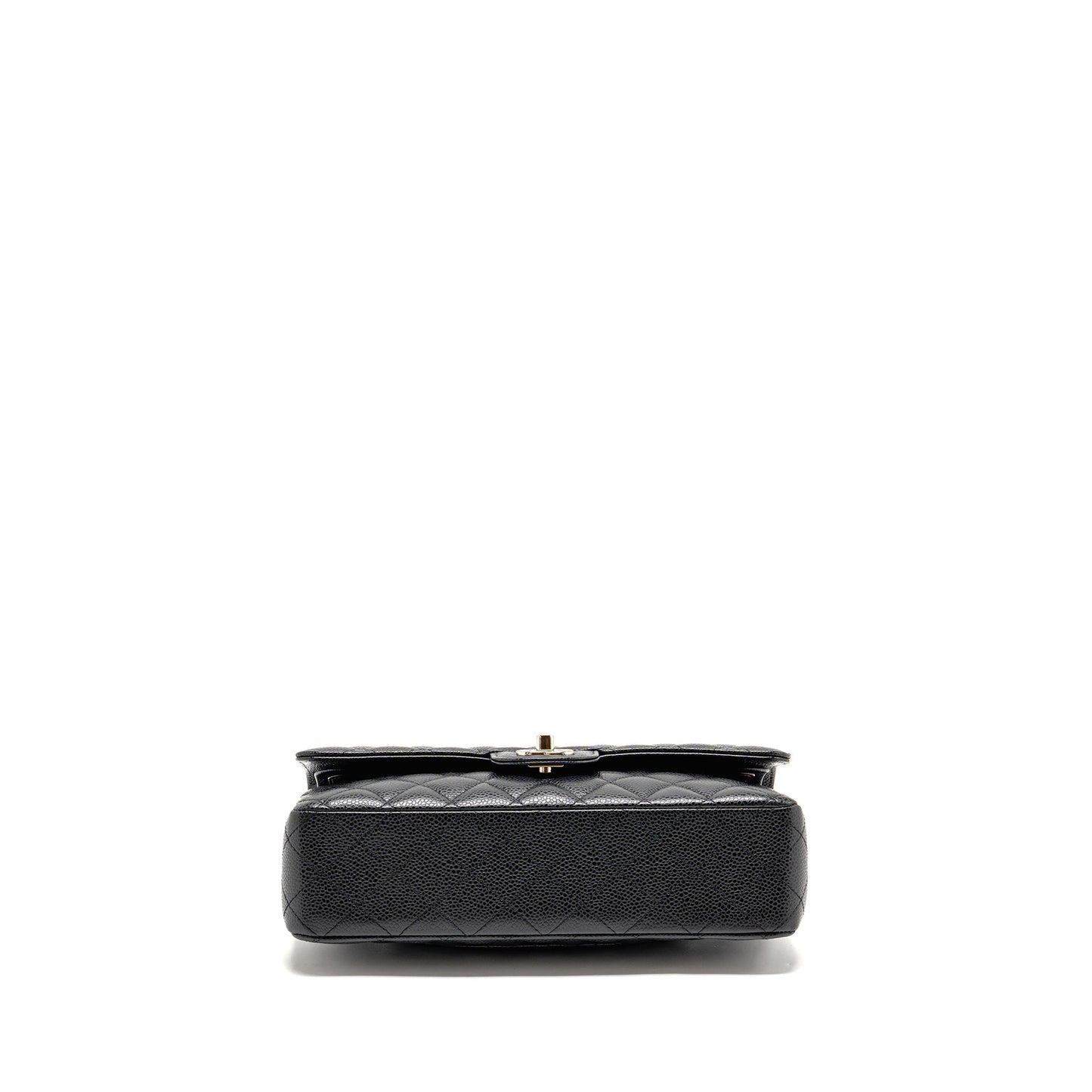 Chanel Medium Classic Double Flap Bag Caviar Black SHW