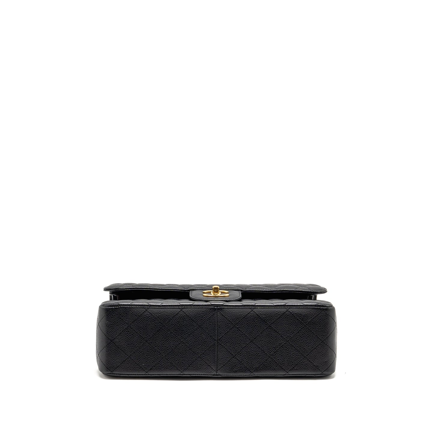 CHANEL Jumbo Classic Double Flap Bag Caviar Black GHW