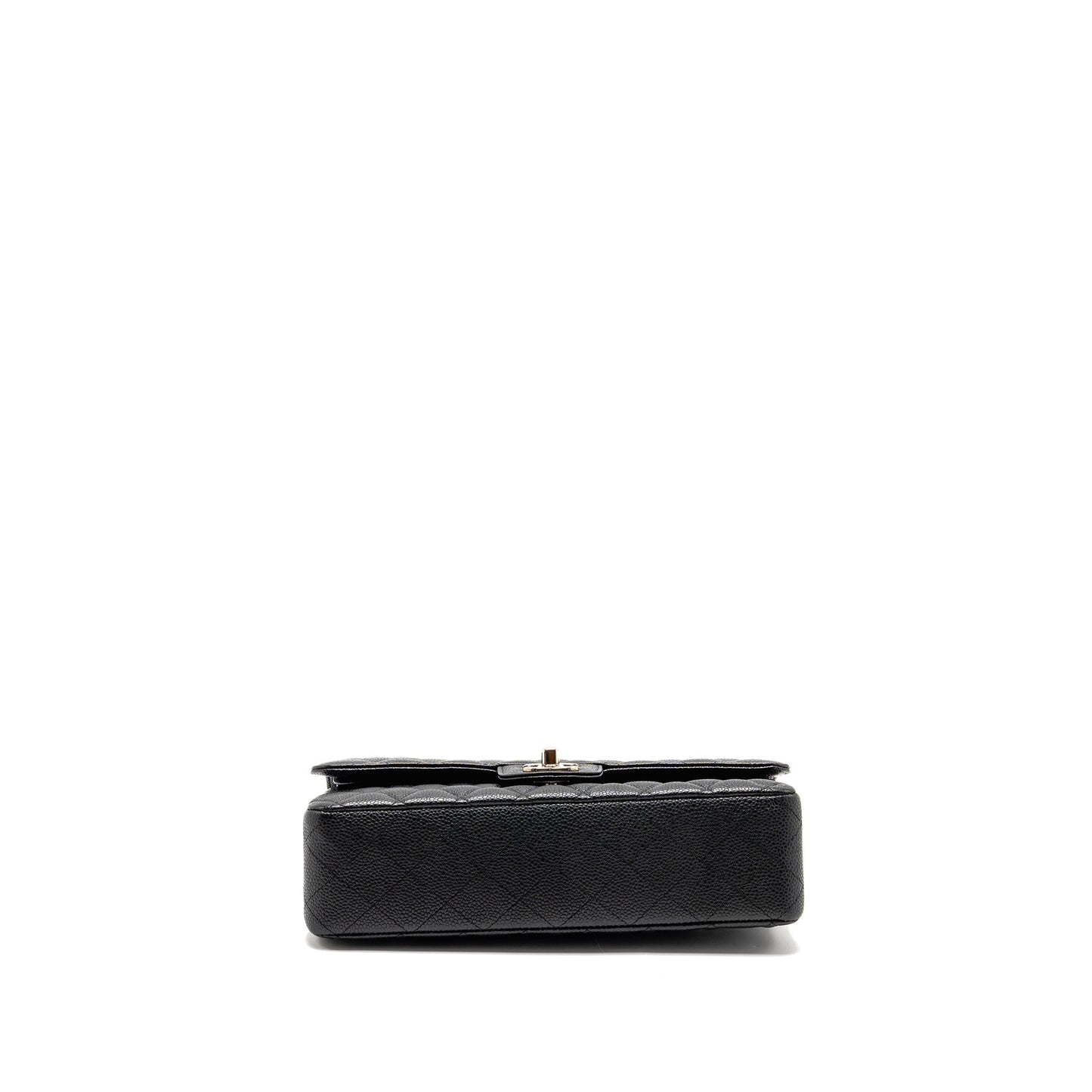 Chanel Medium Classic Double Flap Bag Caviar Black SHW
