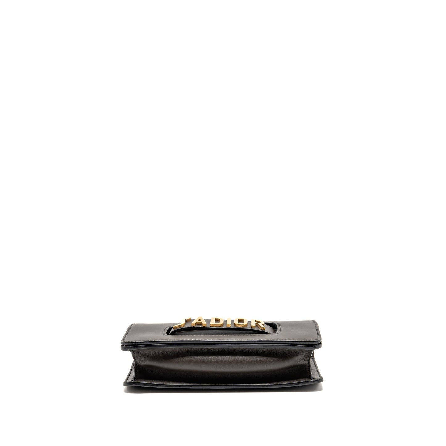 Dior JâAdior Flap Purse with Chain Calfskin Dark brown