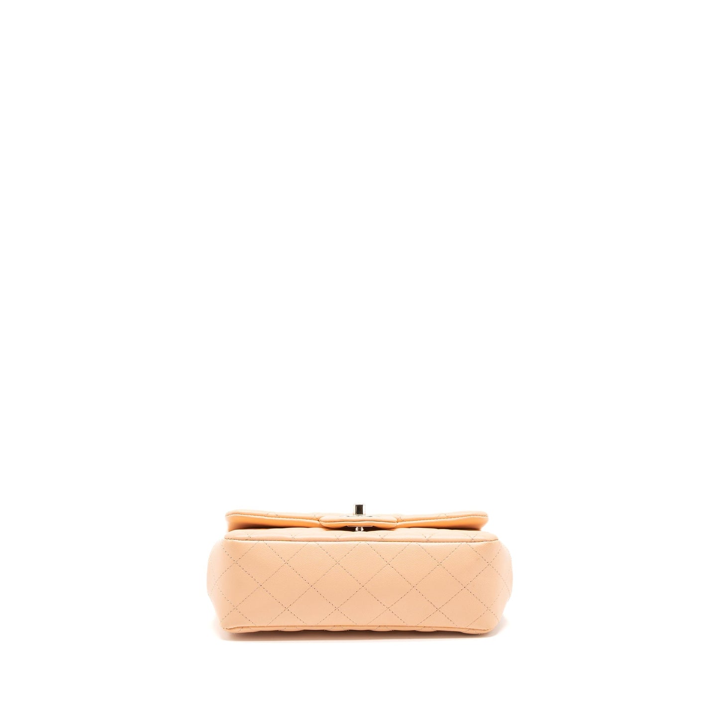Chanel Mini Rectangular Flap Bag Lambskin Pink SHW