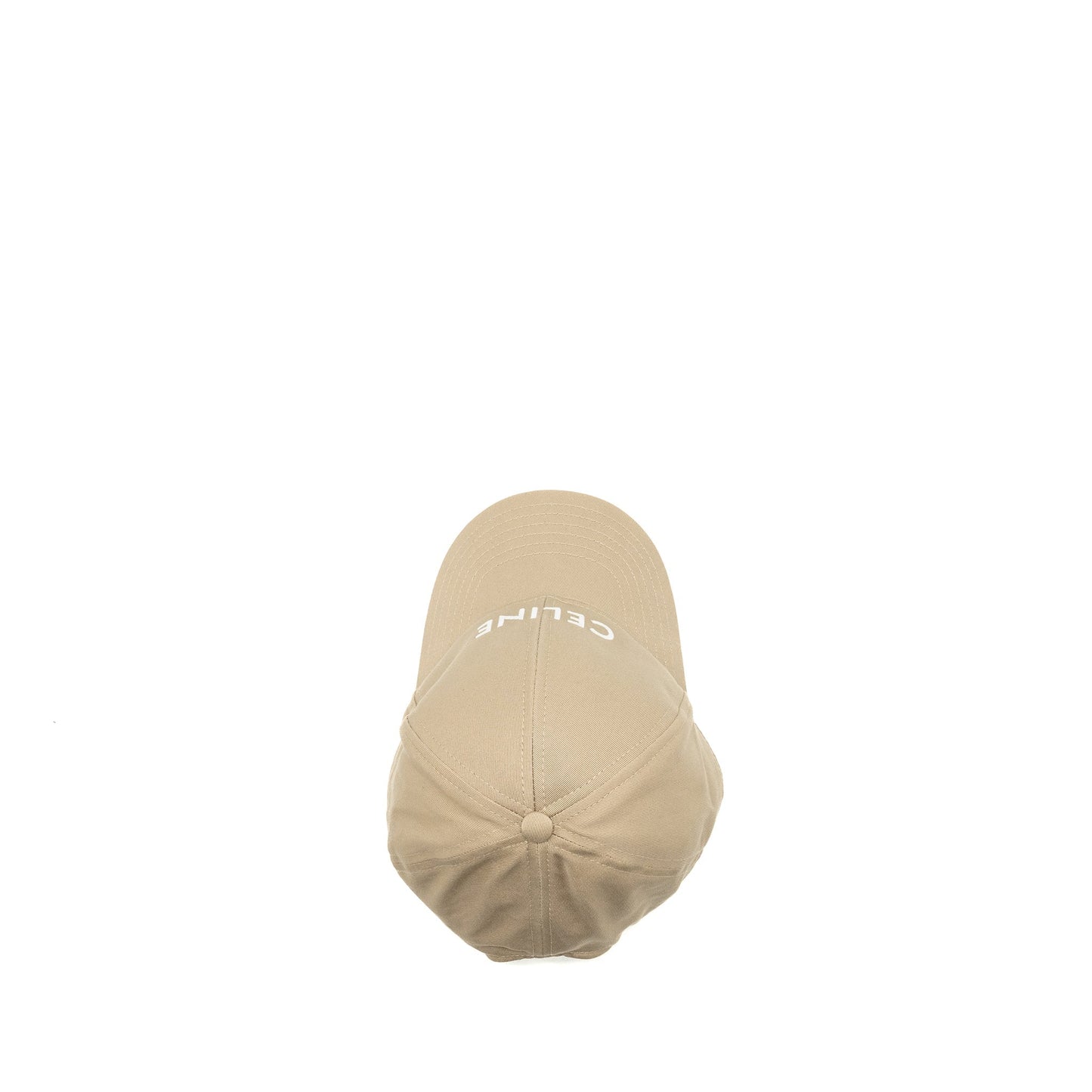 Celine Size M Baseball Cap Dark Champagne