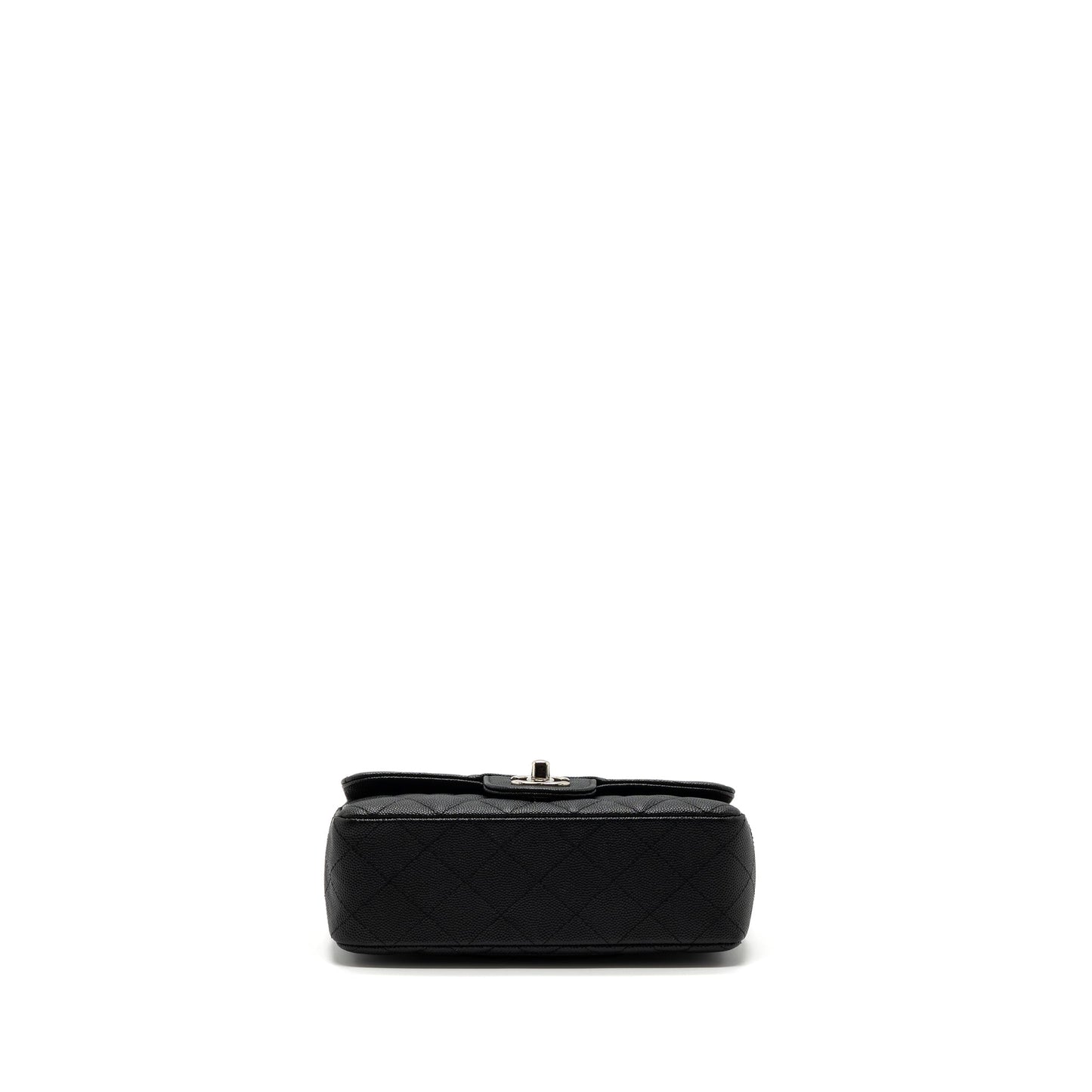 Chanel Classic Mini Rectangular Flap Bag Caviar Black SHW