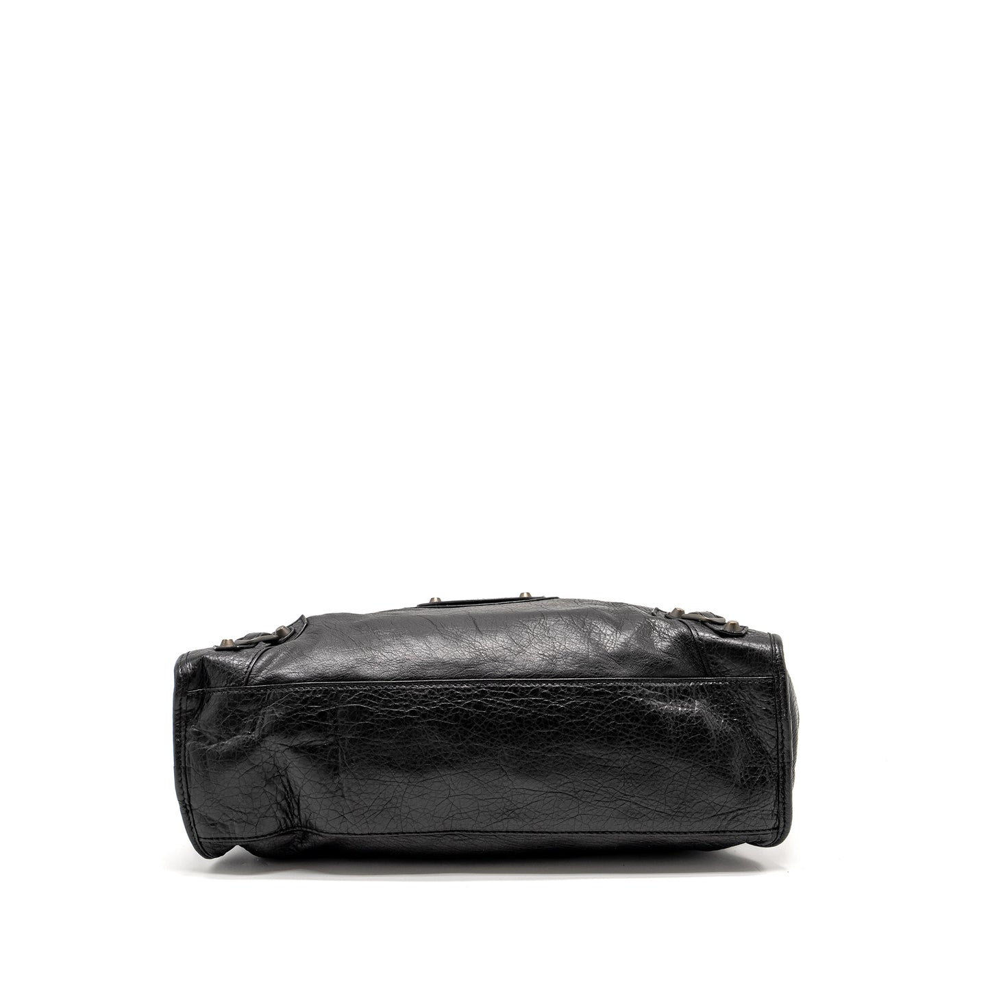 Balenciaga Giant City Purse Leather Black ruthenium Hardware