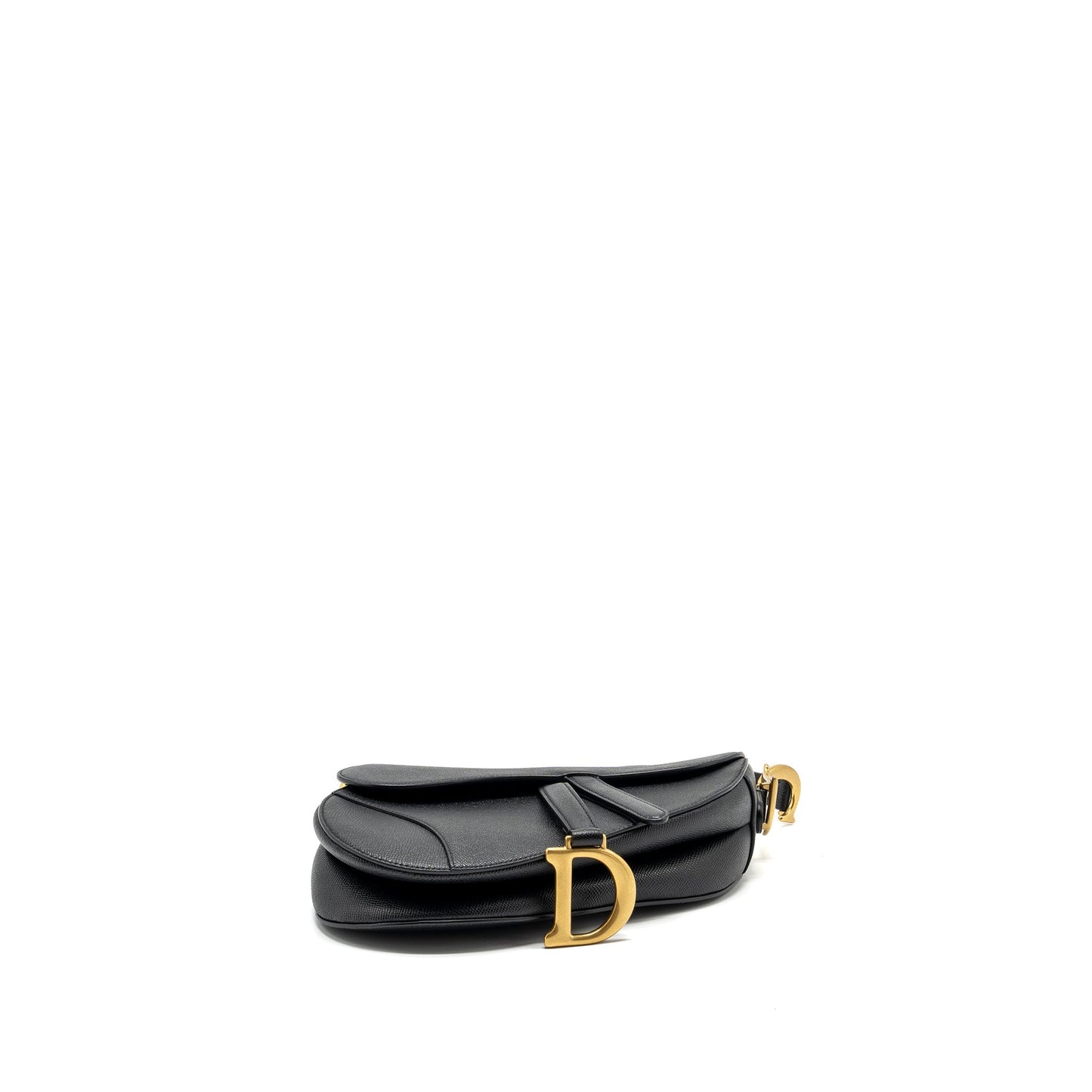 Dior Medium saddle Purse calfskin black