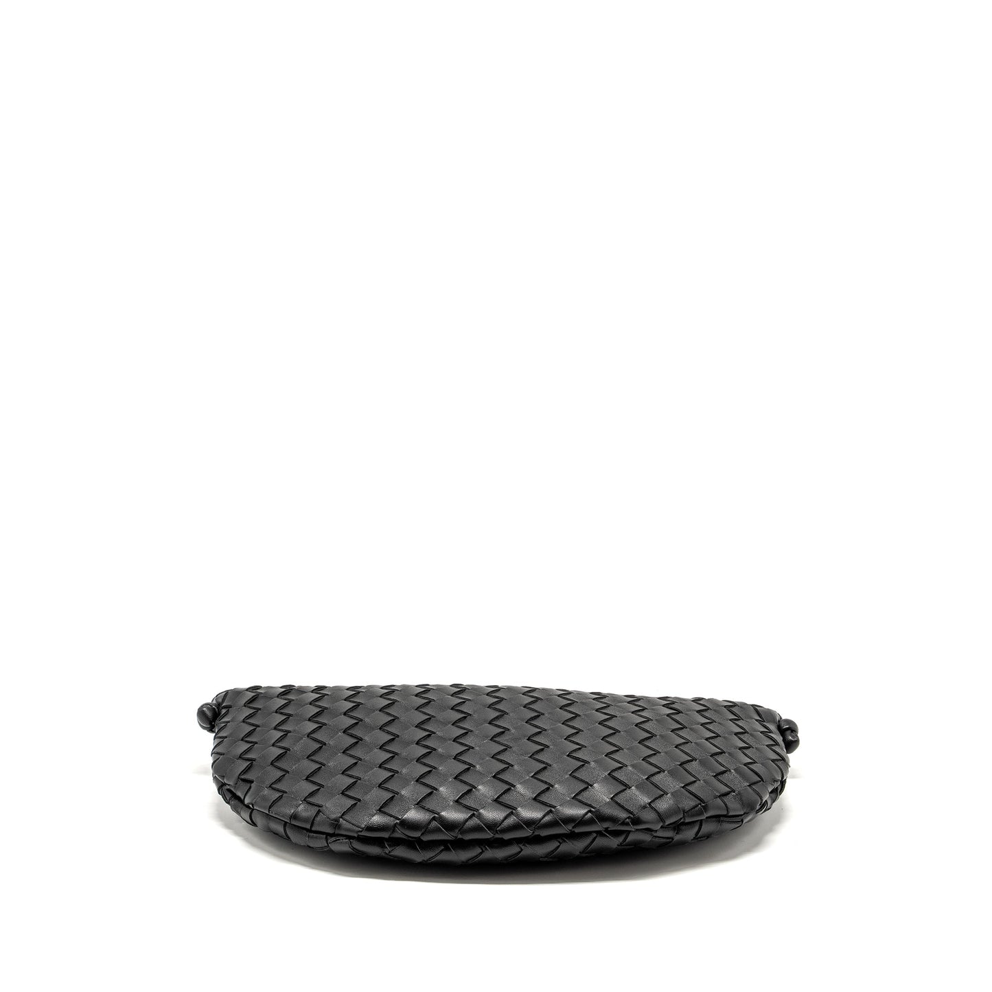 Bottega Veneta Medium Turn Pouch Lambskin Black
