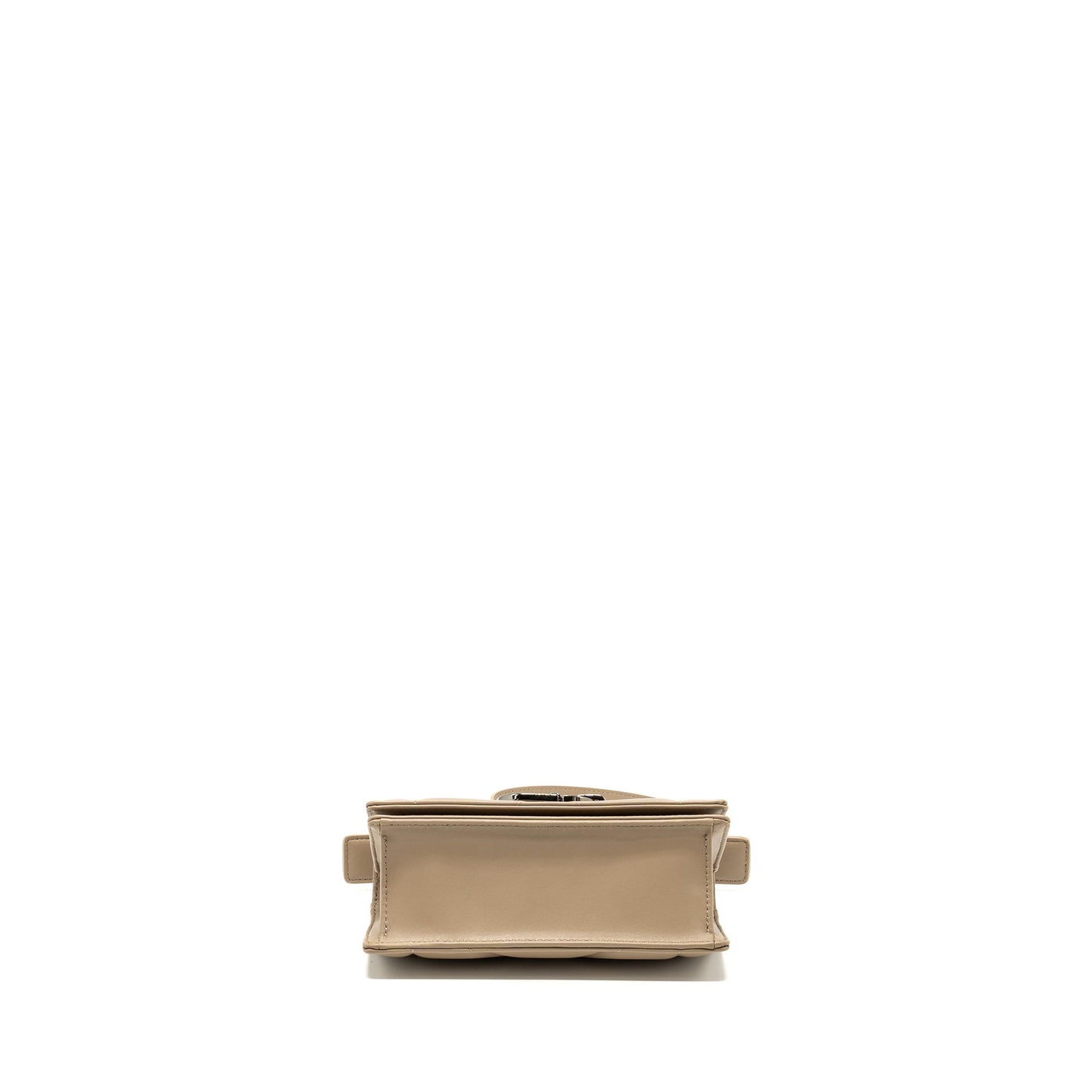 Dior 30 Montaigne Pouch with Shoulder strap lambskin beige black hardware
