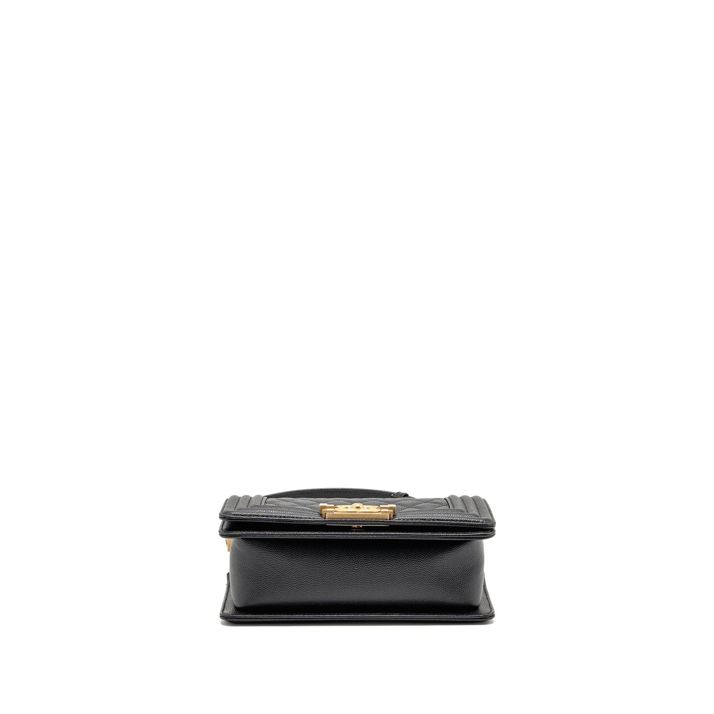 Chanel Small Boy Bag Caviar Black GHW