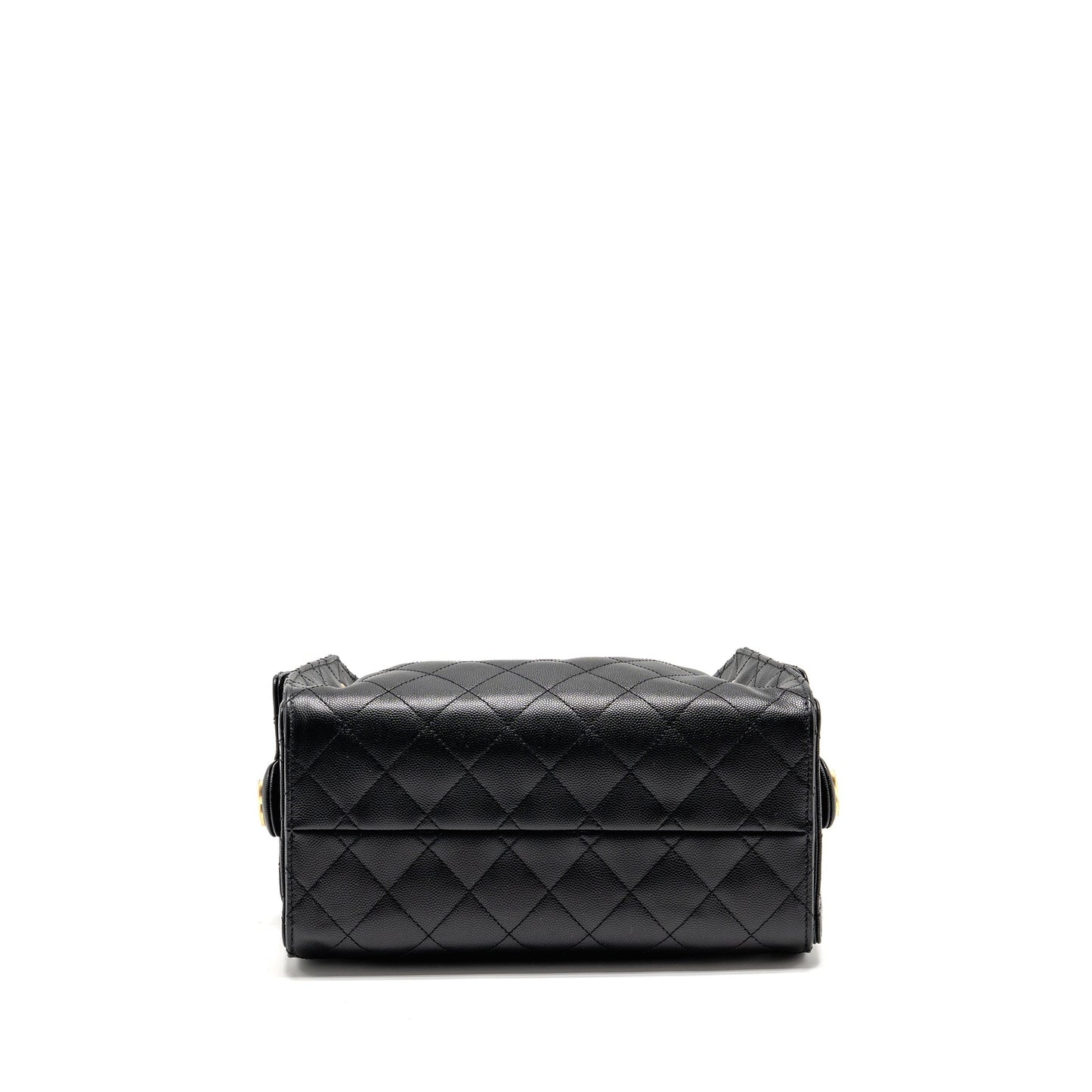 Chanel Small 25 Bag Caviar Black GHW (microchip)