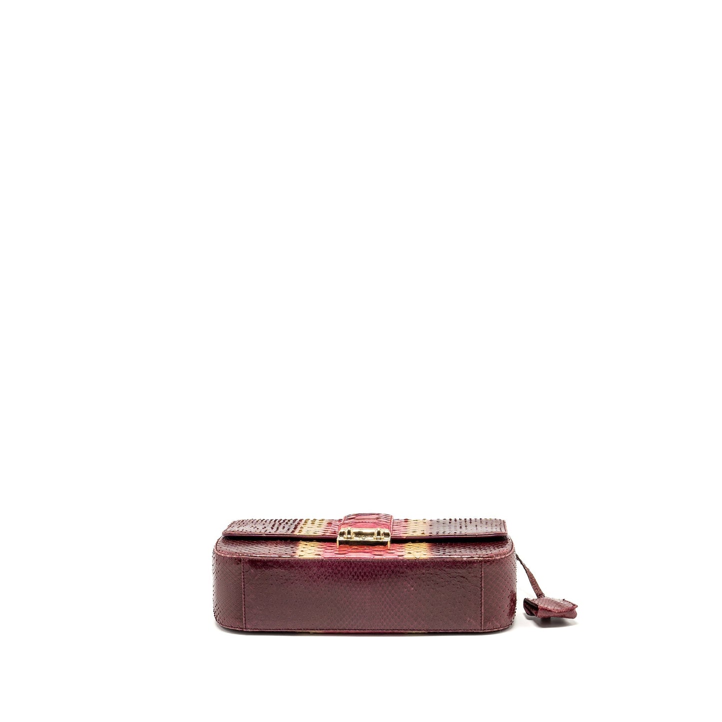 Miss Dior Medium Flap Purse Python Multicolour