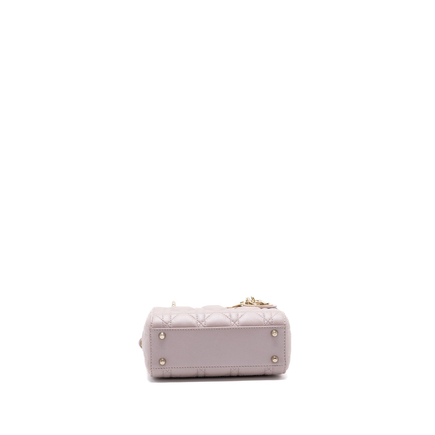Dior mini lady dior lambskin light pink