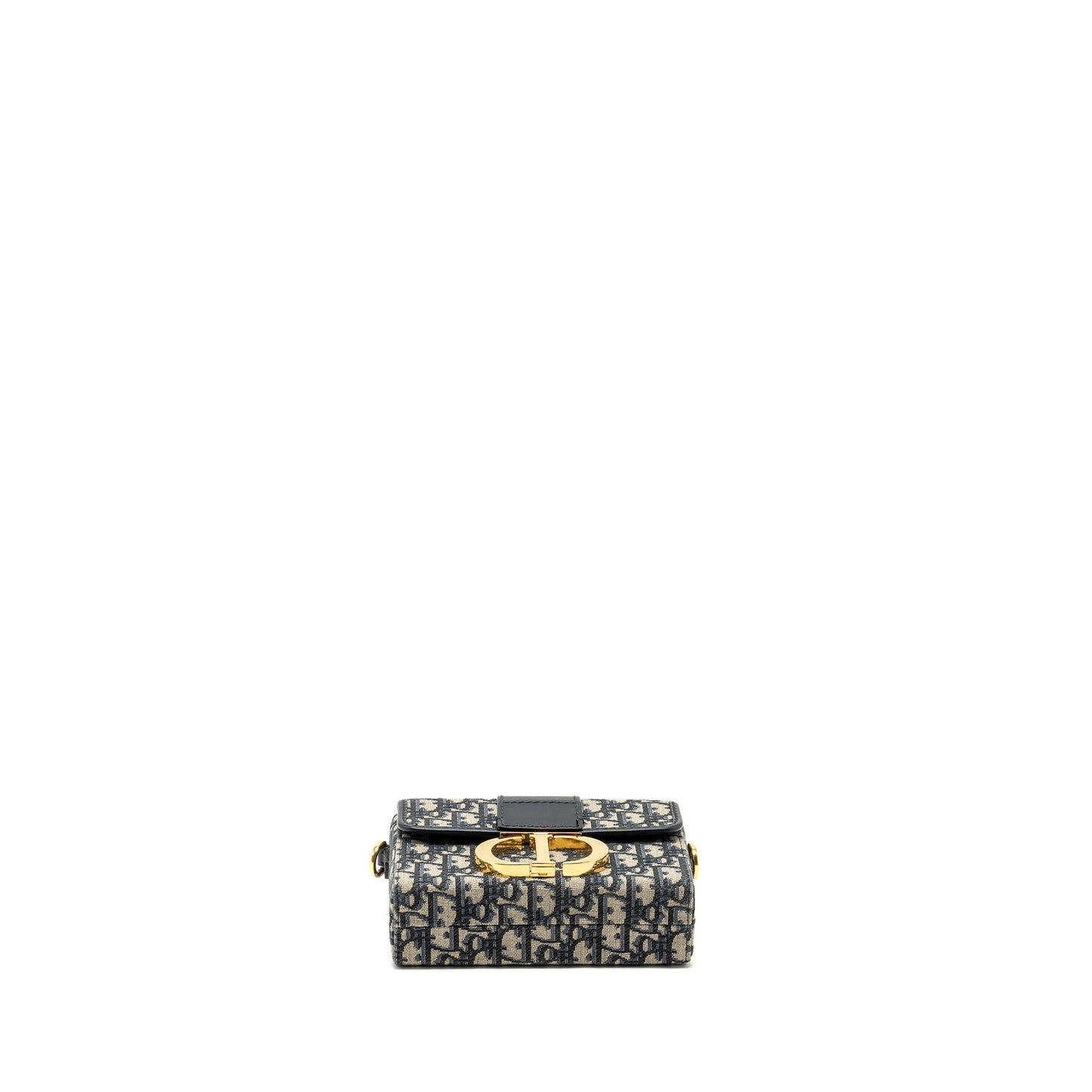 Dior 30 Montaigne Box Blue Oblique Jacquard