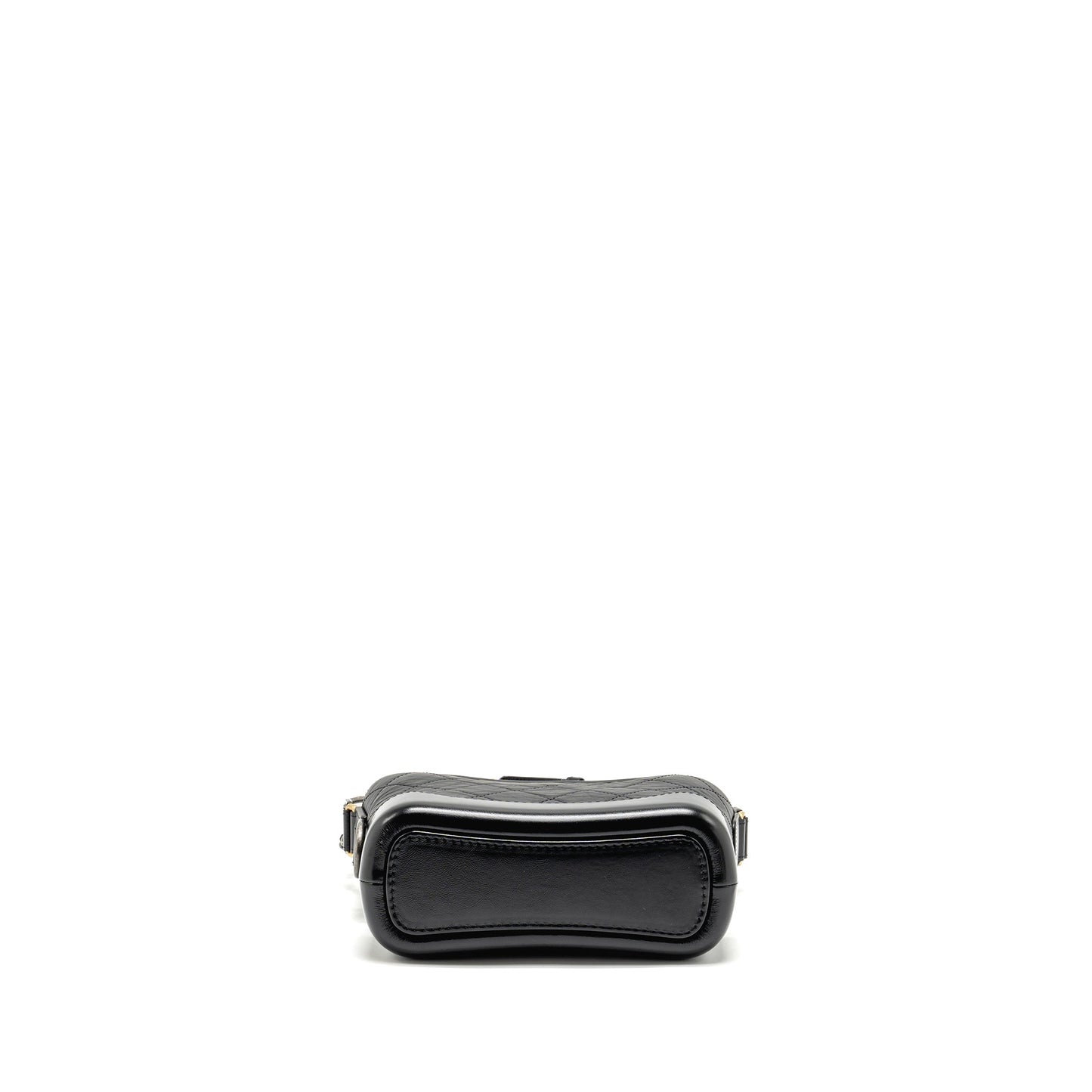 Chanel Small Gabrielle HOBO Bag Aged Calfskin Black Multicolour Hardware (Microchip)